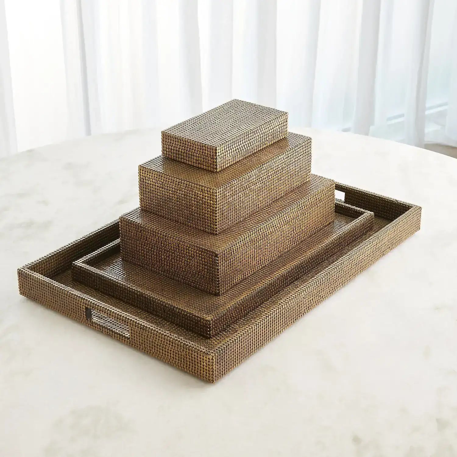 GLOBAL VIEWS LAMES TRAY - Decorative Accents