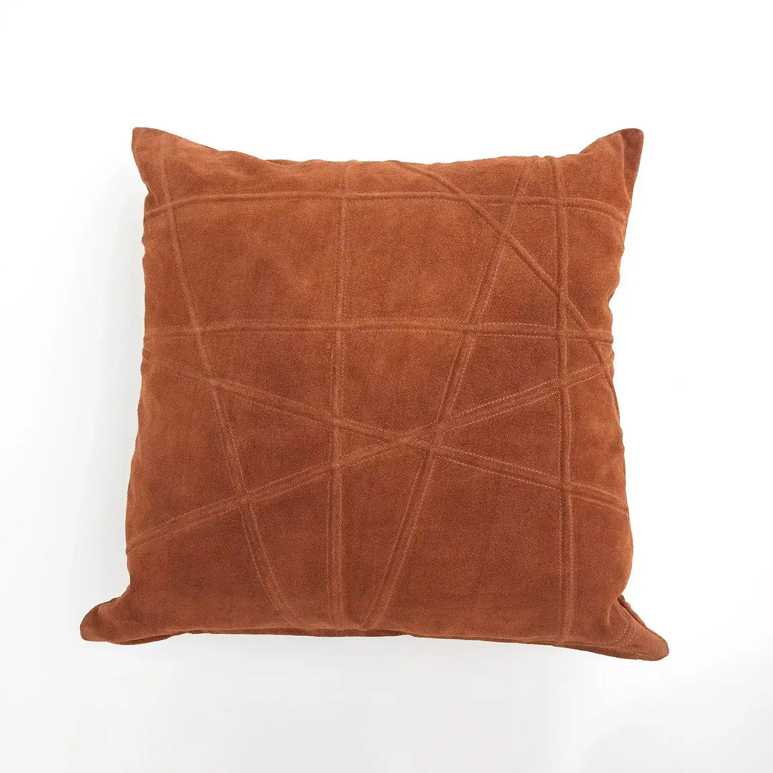 GLOBAL VIEWS CROSSROADS SUEDE PILLOW - Decorative Accents