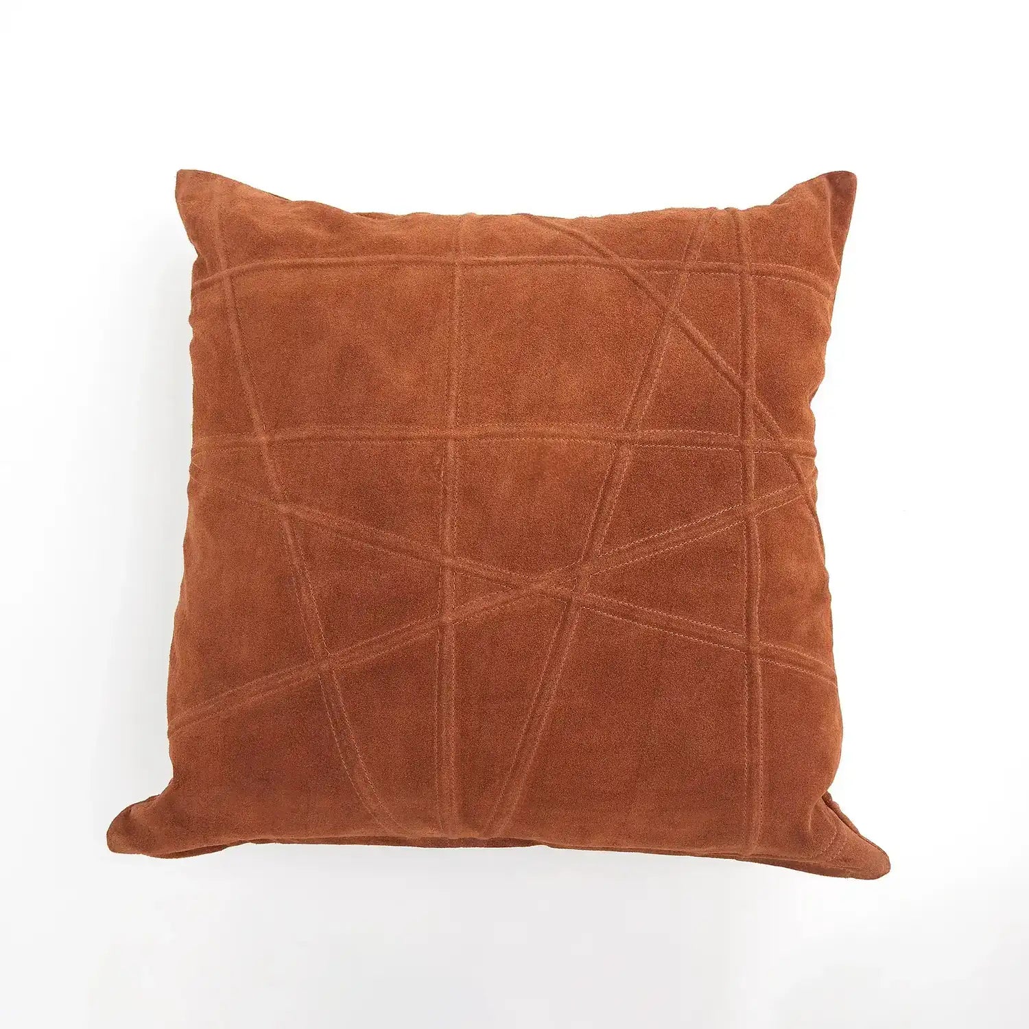 GLOBAL VIEWS CROSSROADS SUEDE PILLOW - Decorative Accents