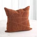 GLOBAL VIEWS CROSSROADS SUEDE PILLOW - Decorative Accents