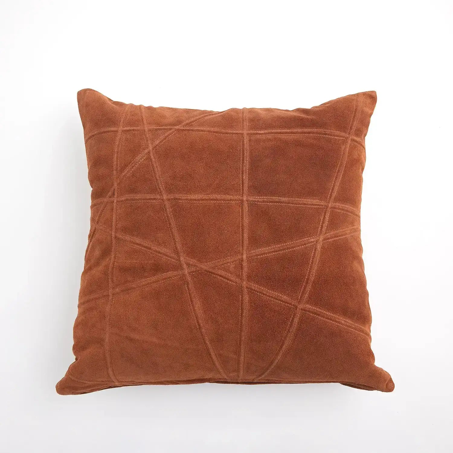 GLOBAL VIEWS CROSSROADS SUEDE PILLOW - Decorative Accents