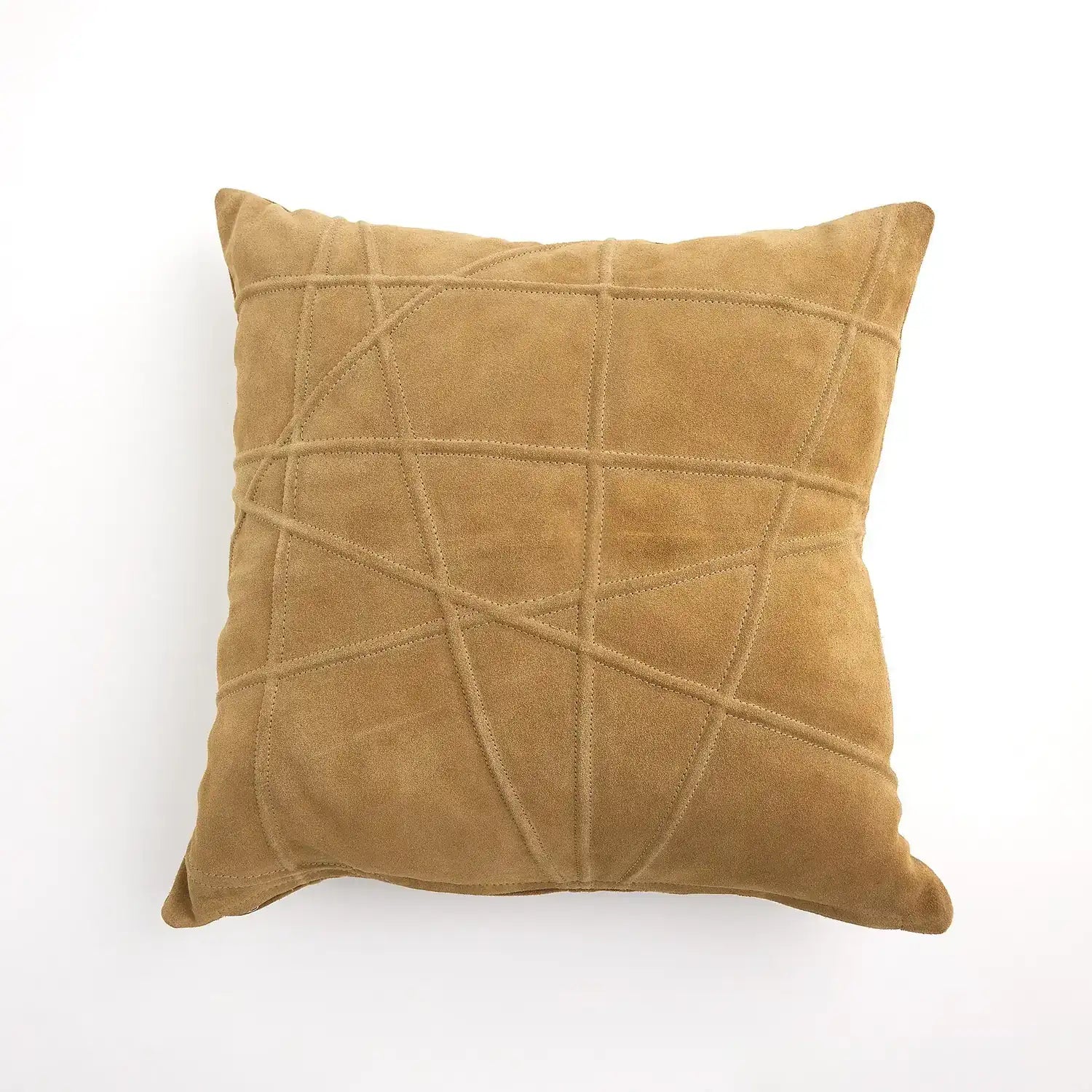 GLOBAL VIEWS CROSSROADS SUEDE PILLOW - Decorative Accents