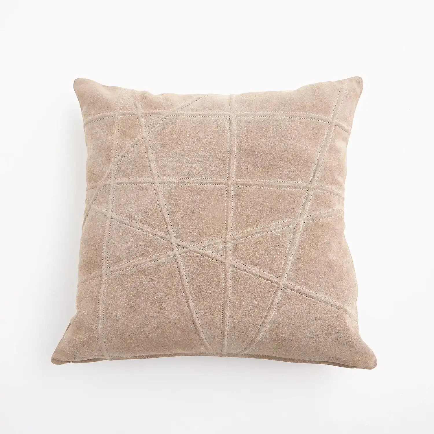 GLOBAL VIEWS CROSSROADS SUEDE PILLOW - Decorative Accents