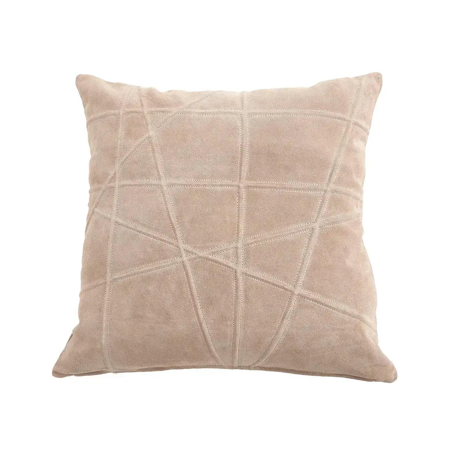 GLOBAL VIEWS CROSSROADS SUEDE PILLOW - Decorative Accents