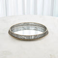 GLOBAL VIEWS WHIPPED WIRE TRAY/MIRROR - Decorative Accents