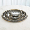 GLOBAL VIEWS WHIPPED WIRE TRAY/MIRROR - Decorative Accents