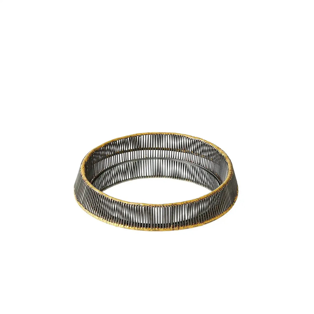 GLOBAL VIEWS WHIPPED WIRE TRAY/MIRROR - Decorative Accents