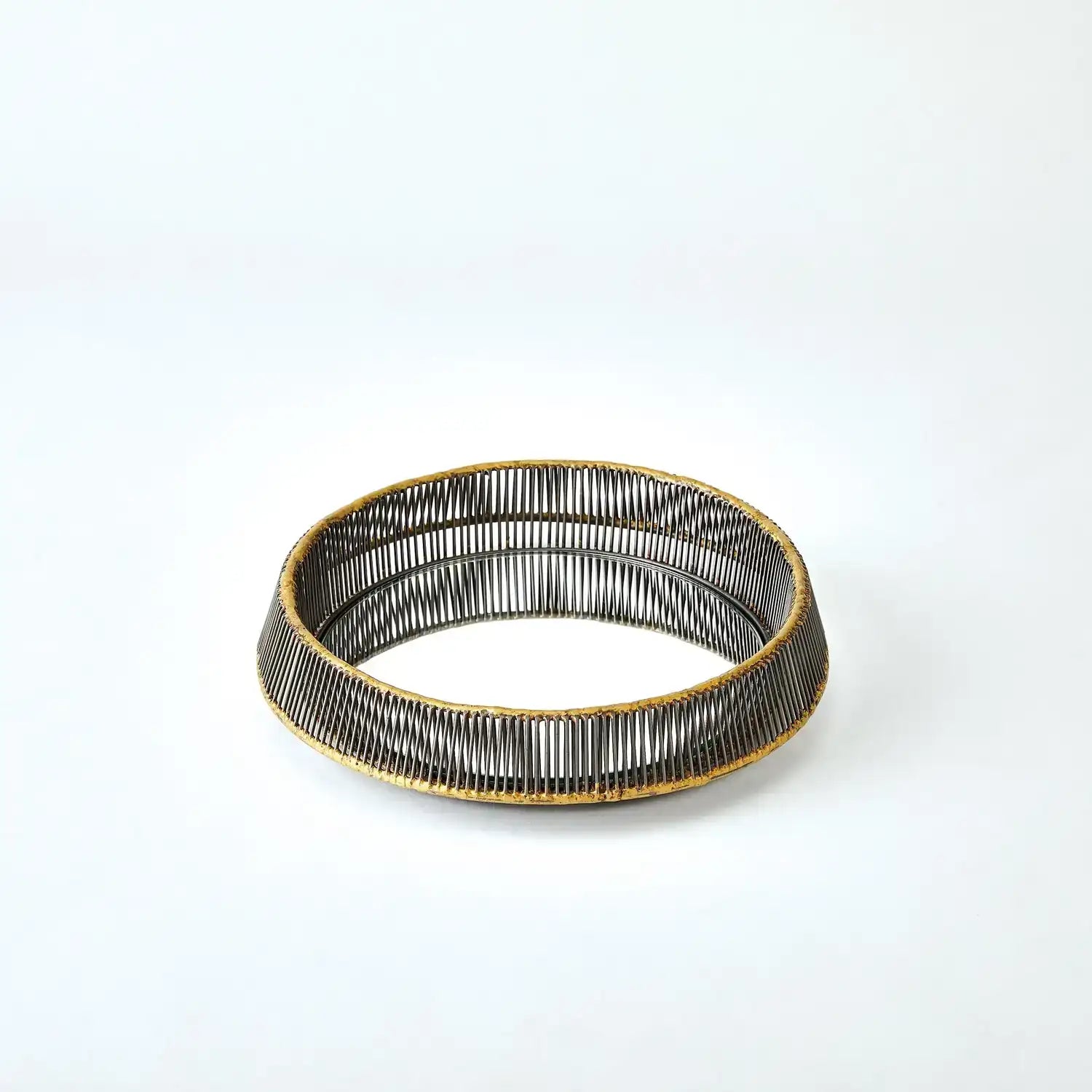 GLOBAL VIEWS WHIPPED WIRE TRAY/MIRROR - Decorative Accents