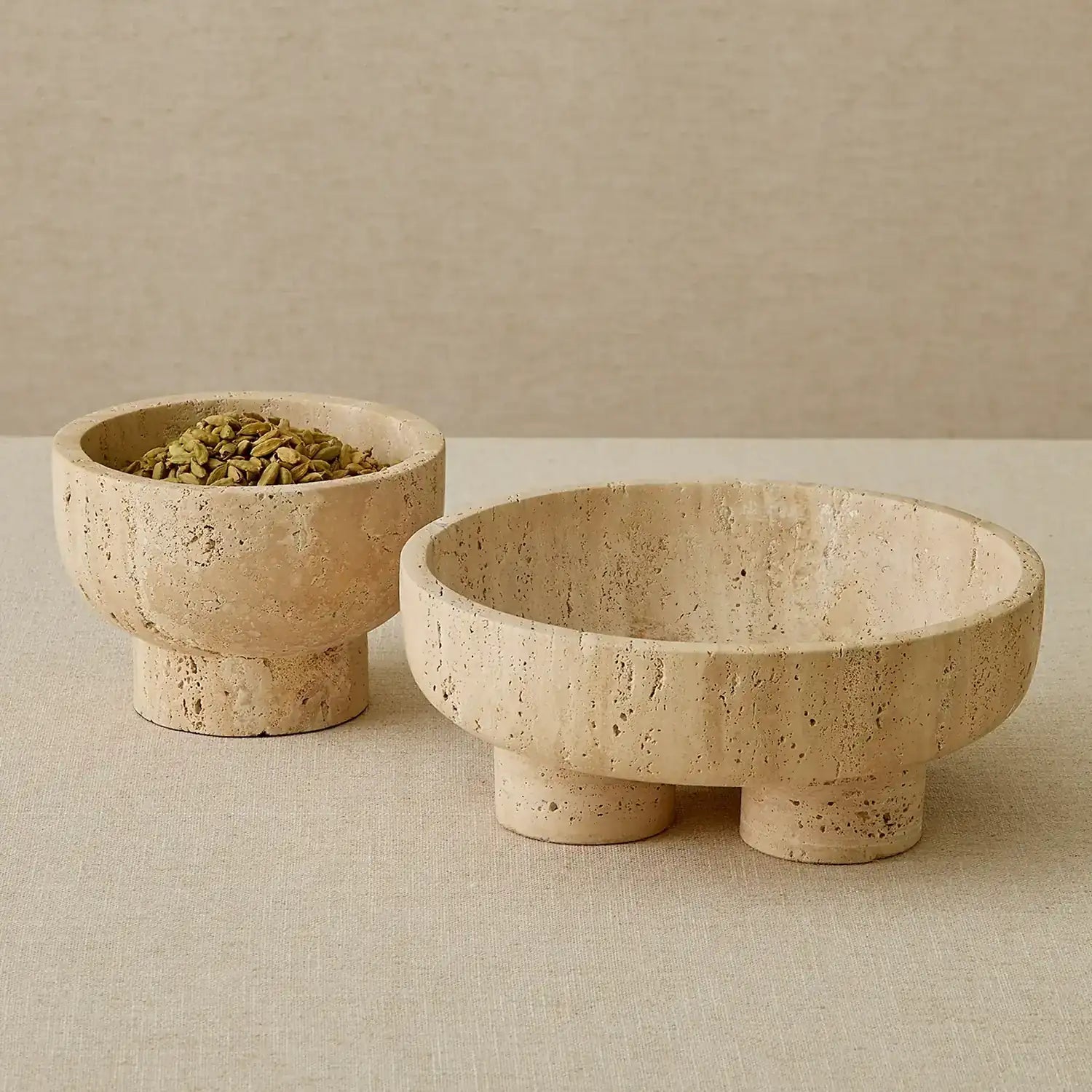 GLOBAL VIEWS PRIORY LOW BOWL - Decorative Accents