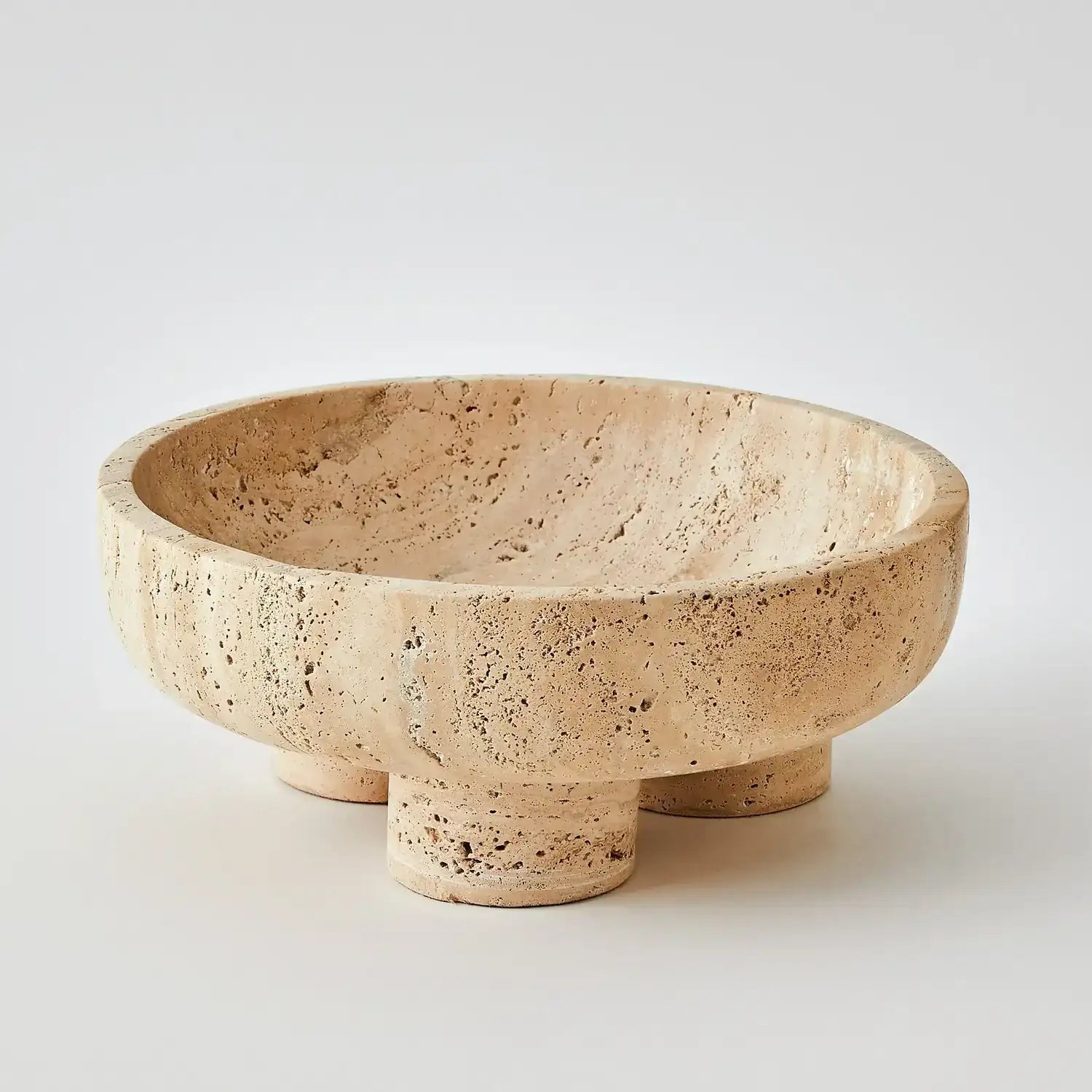 GLOBAL VIEWS PRIORY LOW BOWL - Decorative Accents