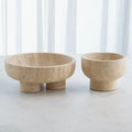 GLOBAL VIEWS PRIORY LOW BOWL - Decorative Accents