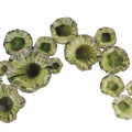 GLOBAL VIEWS FREE FORMED LILY PLATE - Decorative Accents