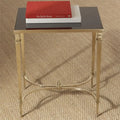 GLOBAL VIEWS RECTANGULAR FRENCH SQUARE LEG TABLE - Side