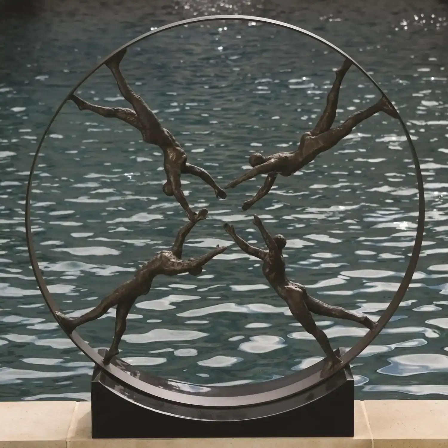 GLOBAL VIEWS REACHING FOR CENTER SCULPTURE - Decorative Accents