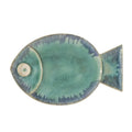 GLOBAL VIEWS BLUE FISH PLATE - Decorative Accents