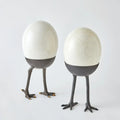 GLOBAL VIEWS OSTRICH EGG ON LEGS - Decorative Accents