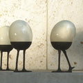 GLOBAL VIEWS OSTRICH EGG ON LEGS - Decorative Accents