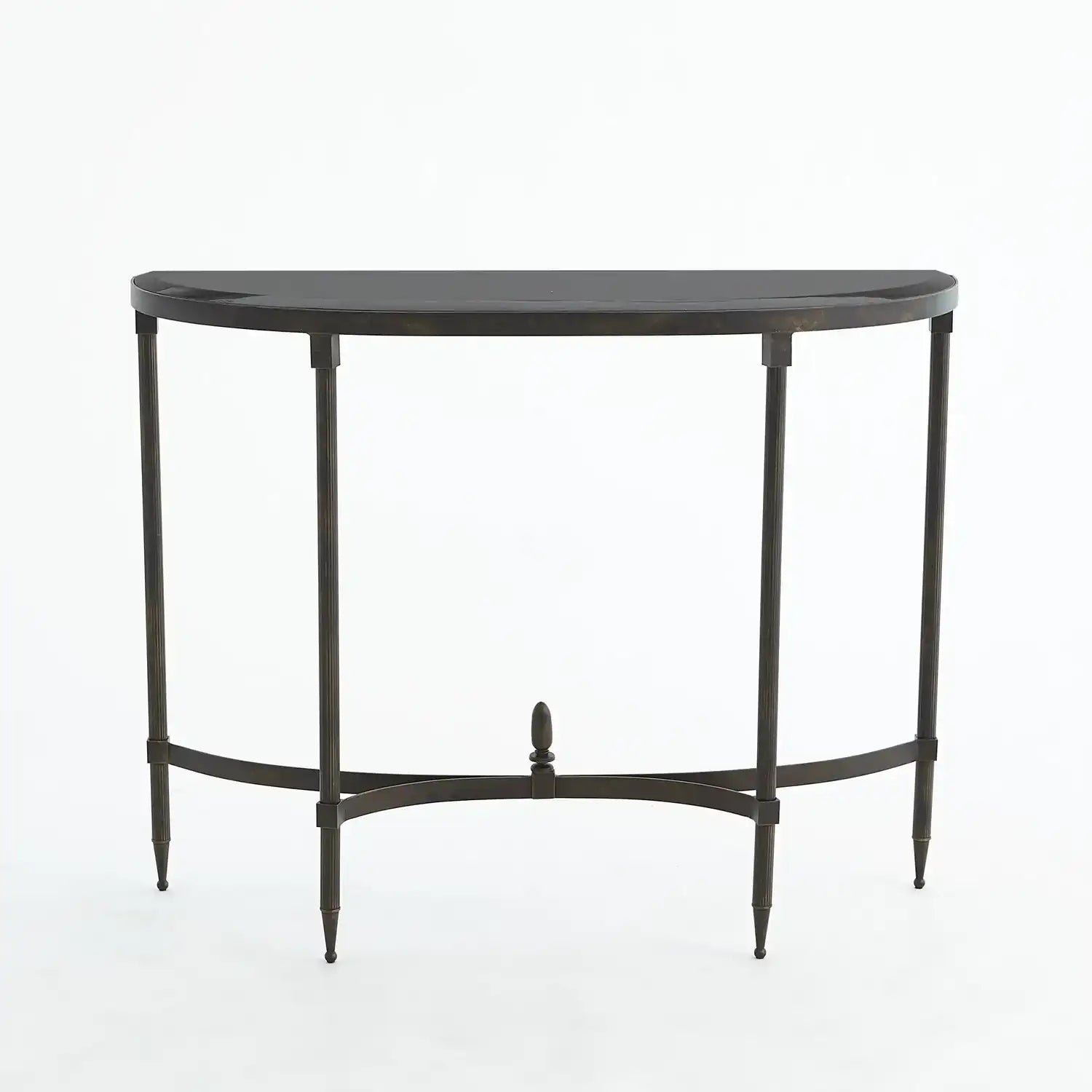 GLOBAL VIEWS FLUTED IRON COLLECTION CONSOLE - Consoles