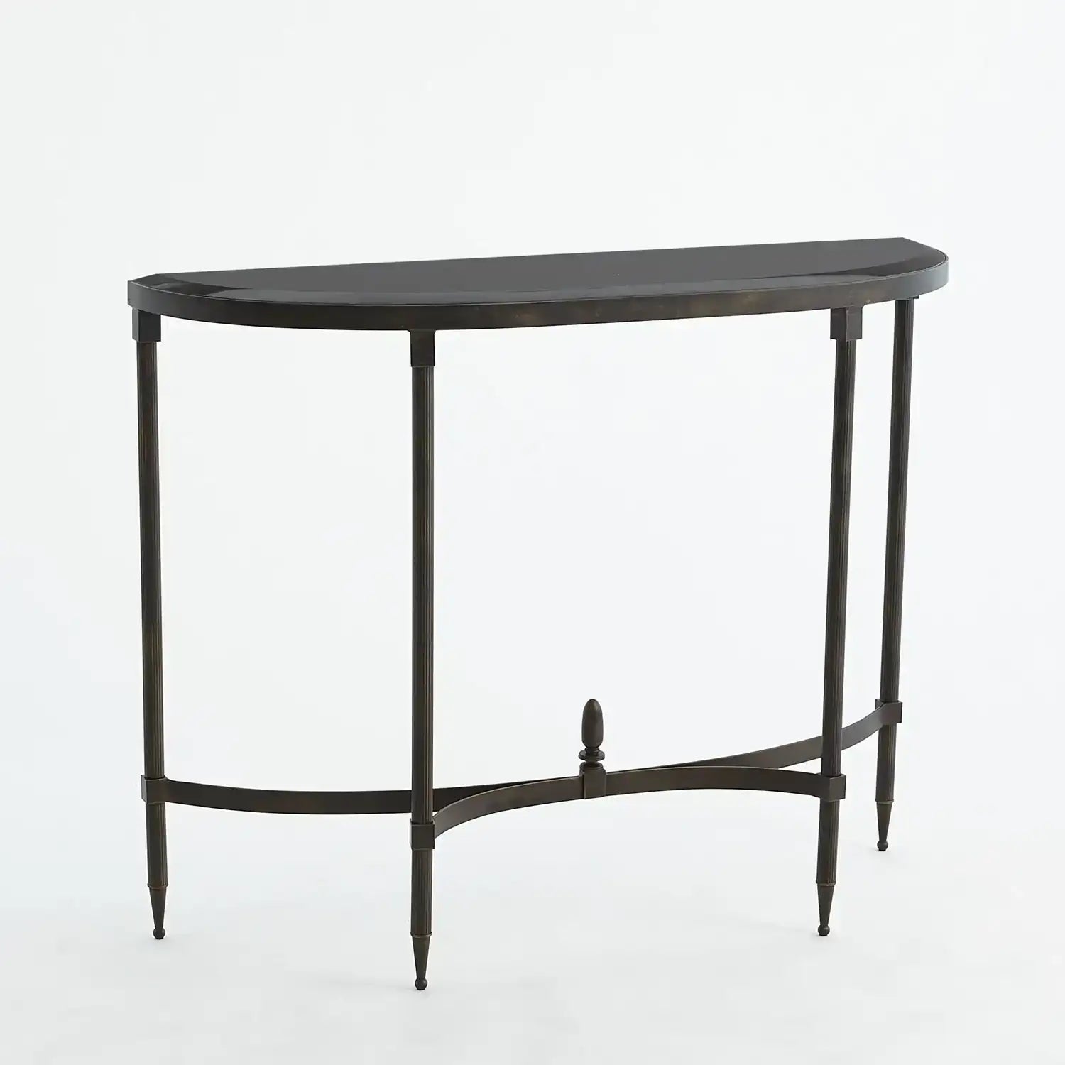 GLOBAL VIEWS FLUTED IRON COLLECTION CONSOLE - Consoles