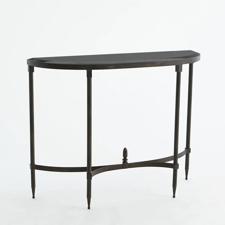 GLOBAL VIEWS FLUTED IRON COLLECTION CONSOLE - Consoles