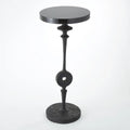 GLOBAL VIEWS ARTISAN SQUARE PEG ACCENT TABLE - Side