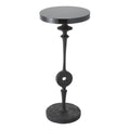 GLOBAL VIEWS ARTISAN SQUARE PEG ACCENT TABLE - Side