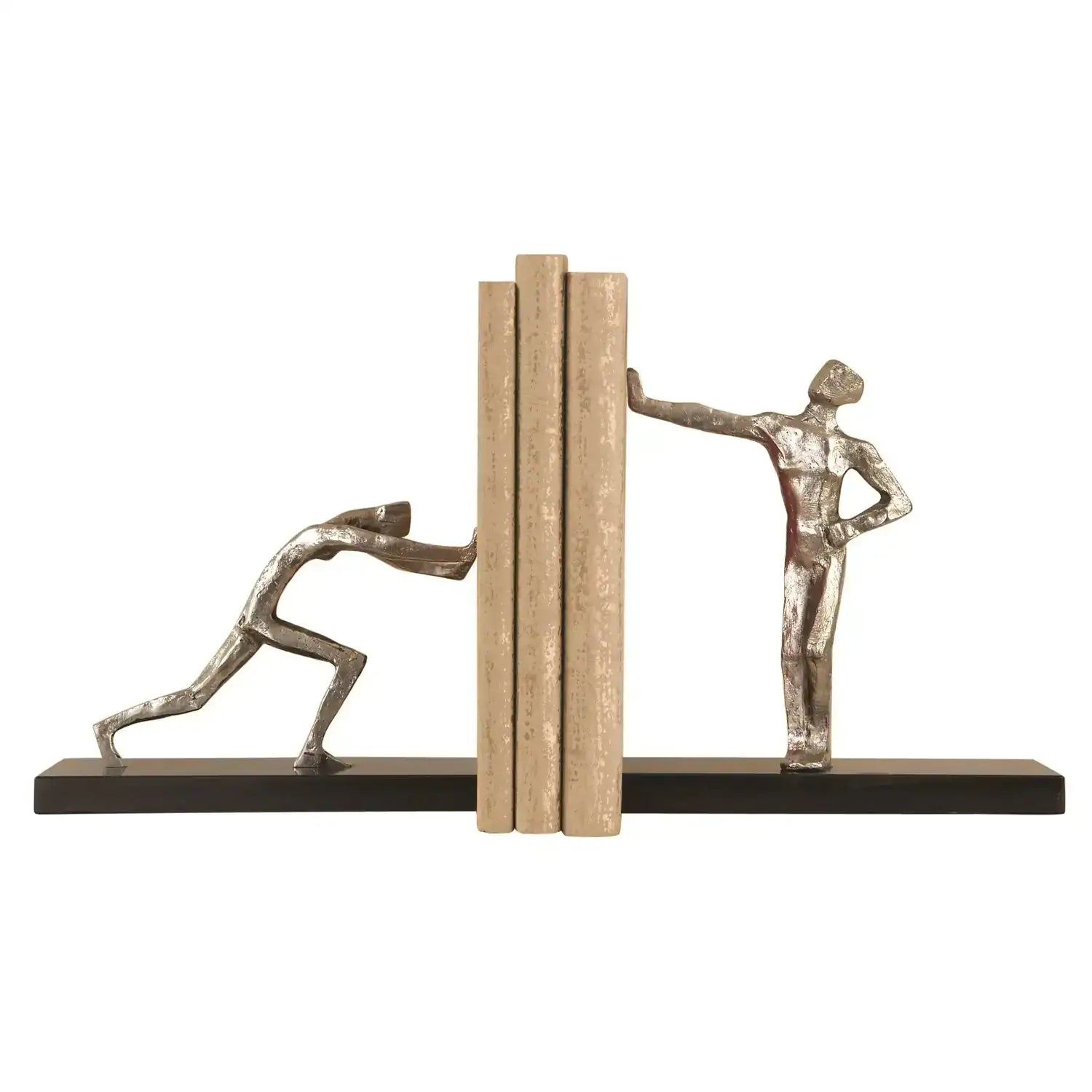 GLOBAL VIEWS BLOCKHEAD BOOKENDS - Decorative Accents