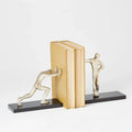GLOBAL VIEWS BLOCKHEAD BOOKENDS - Decorative Accents