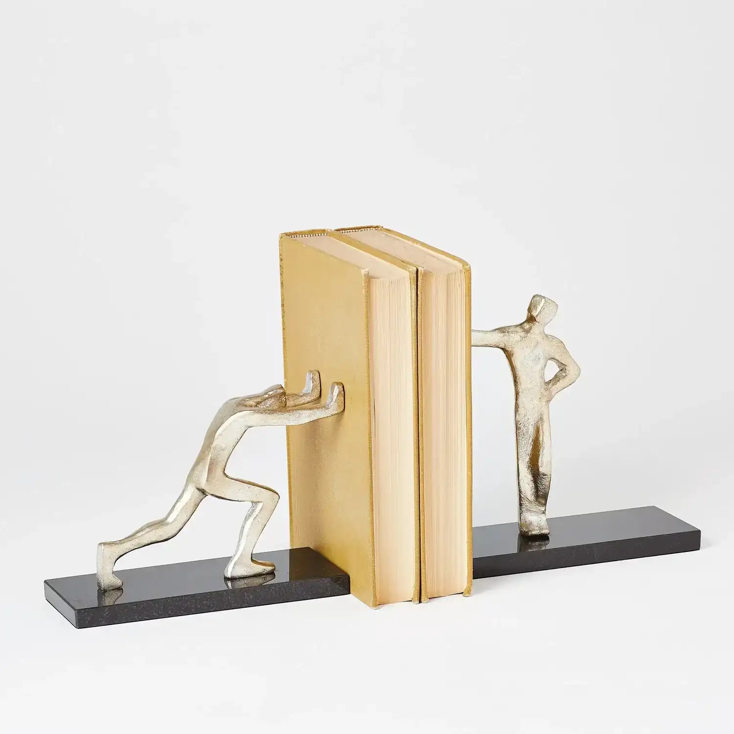 GLOBAL VIEWS BLOCKHEAD BOOKENDS - Decorative Accents