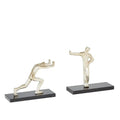 GLOBAL VIEWS BLOCKHEAD BOOKENDS - Decorative Accents