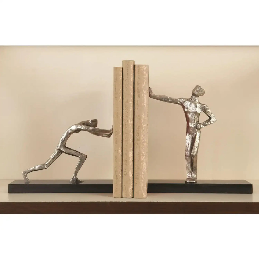 GLOBAL VIEWS BLOCKHEAD BOOKENDS - Decorative Accents