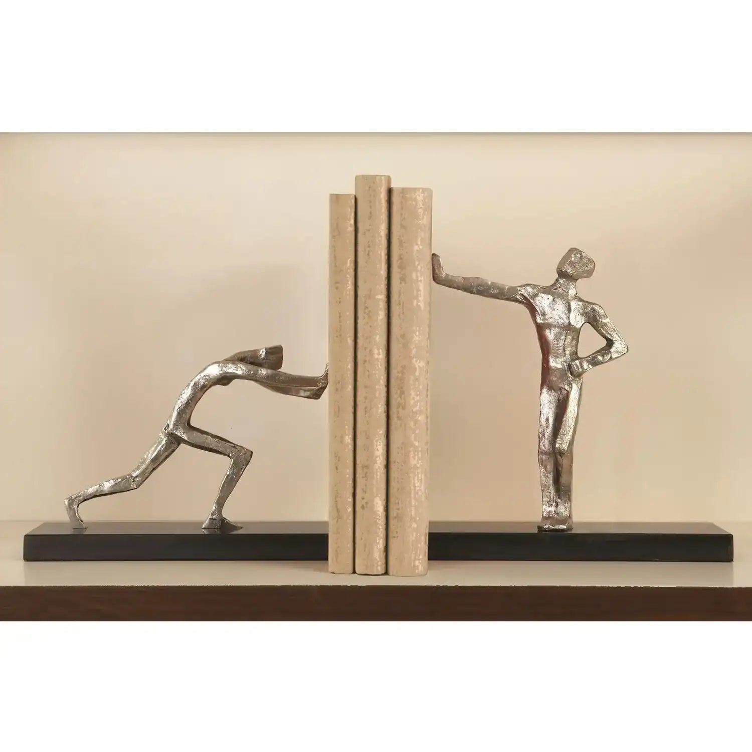 GLOBAL VIEWS BLOCKHEAD BOOKENDS - Decorative Accents