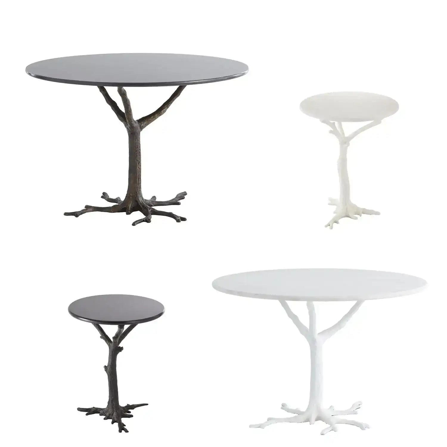 GLOBAL VIEWS FAUX BOIS DINING TABLE - Dinning Tables