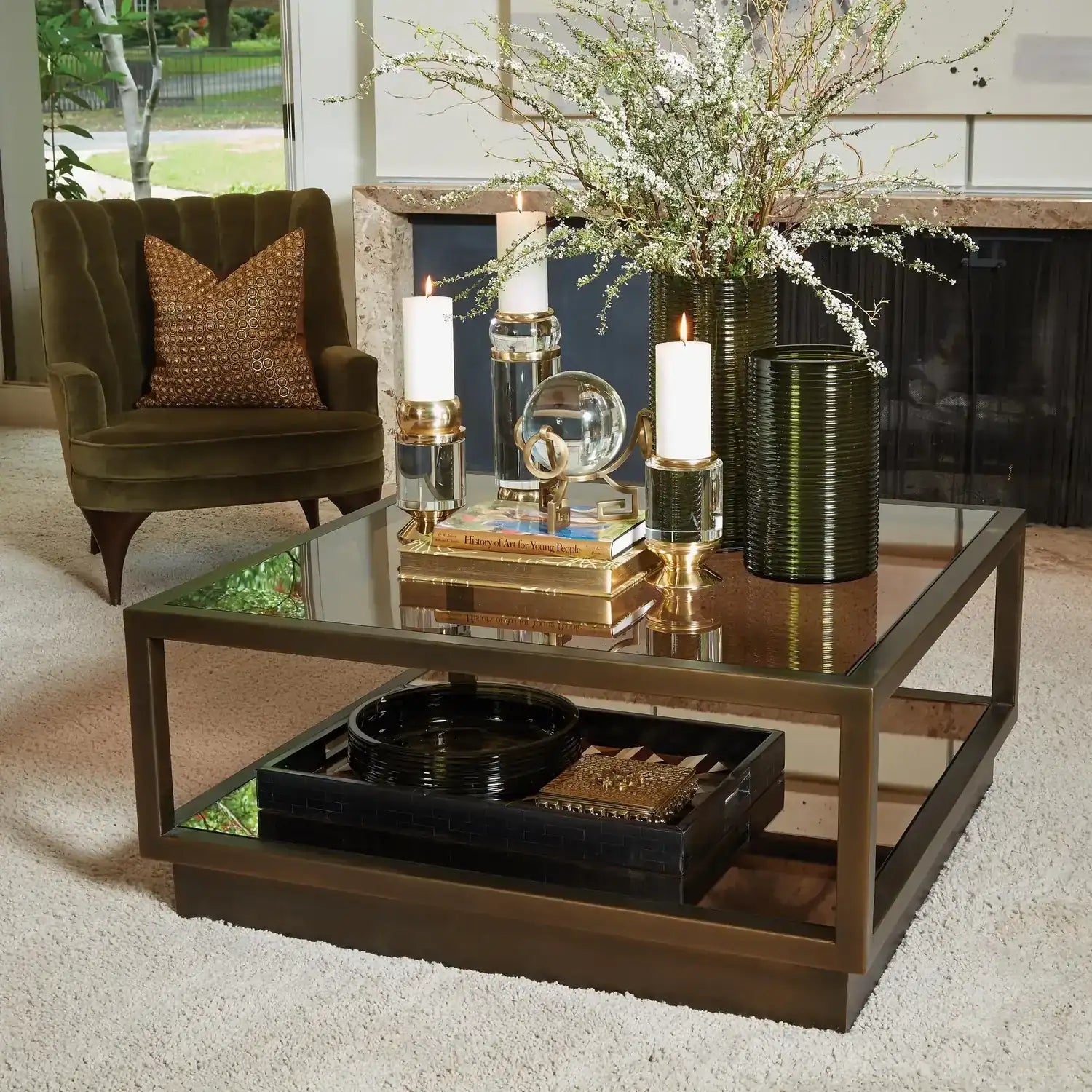 GLOBAL VIEWS CRYSTAL SPHERE - Decorative Accents