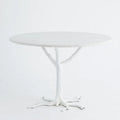 GLOBAL VIEWS WHITE FAUX BOIS DINING TABLE - Dinning Tables