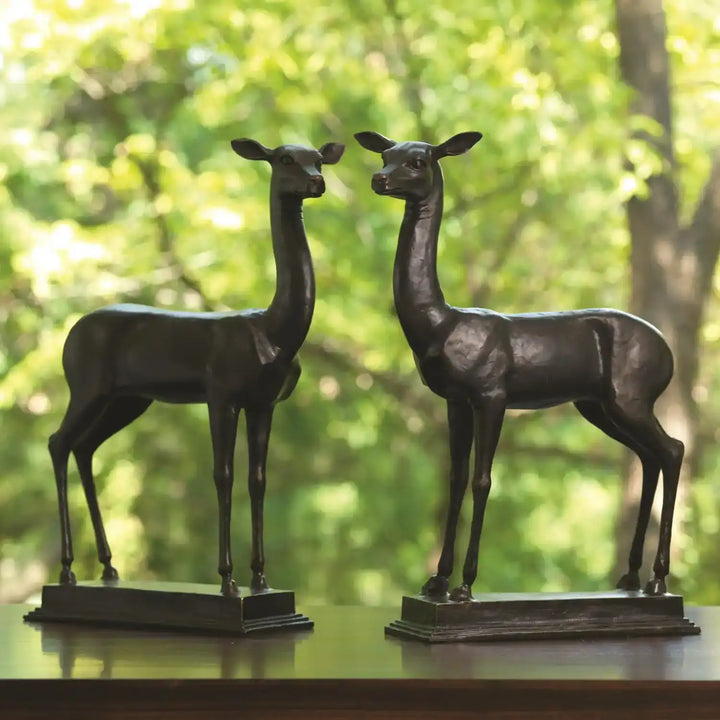 GLOBAL VIEWS S/2 FAWNS - Decorative Accents