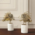 GLOBAL VIEWS BRASS MOD OWL - Decorative Accents