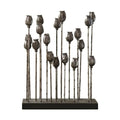 GLOBAL VIEWS POPPY POD SCULPTURE MULTI - Decorative Accents