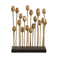 GLOBAL VIEWS POPPY POD SCULPTURE MULTI - Decorative Accents