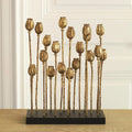 GLOBAL VIEWS POPPY POD SCULPTURE MULTI - Decorative Accents
