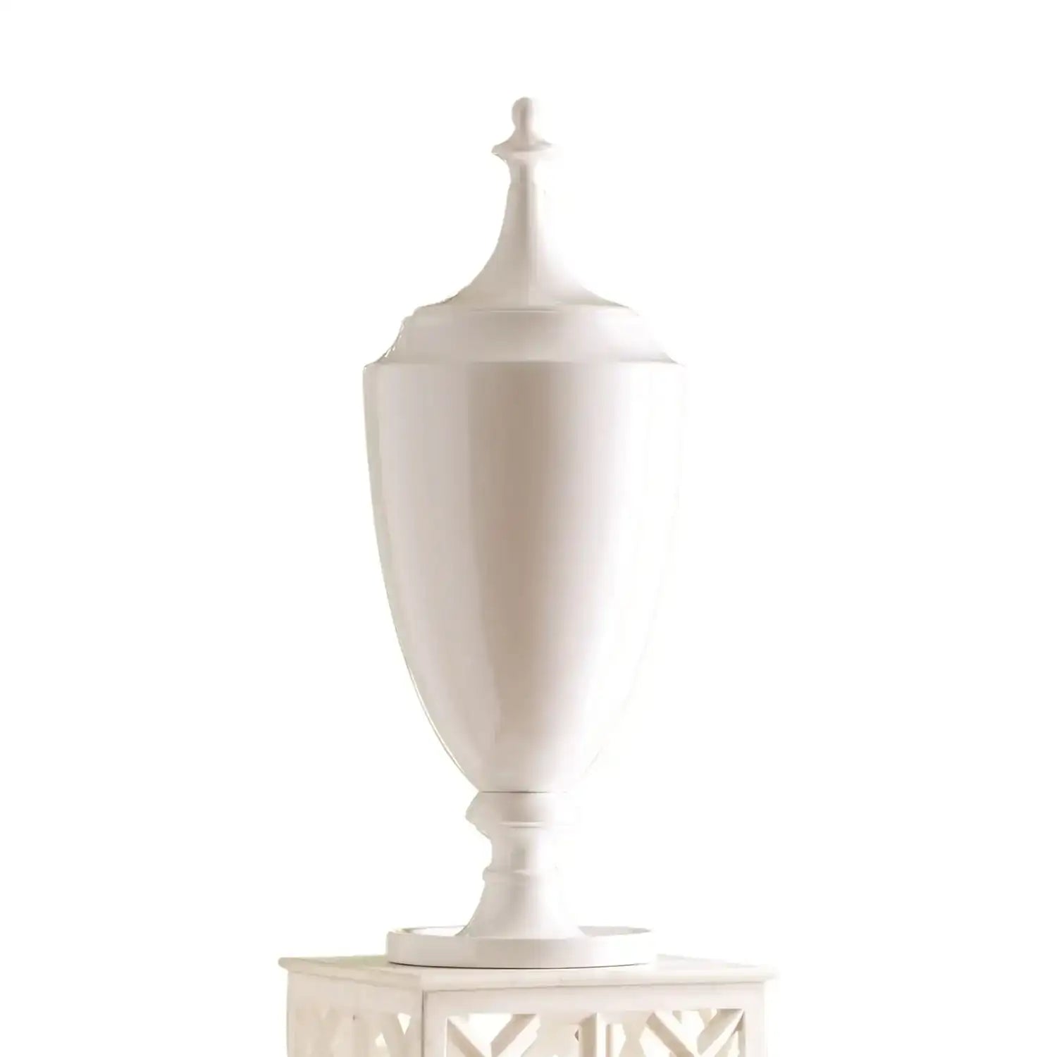 GLOBAL VIEWS GRANDE URN W/LID - Decorative Accents