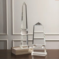 GLOBAL VIEWS CRYSTAL OBELISK - Decorative Accents