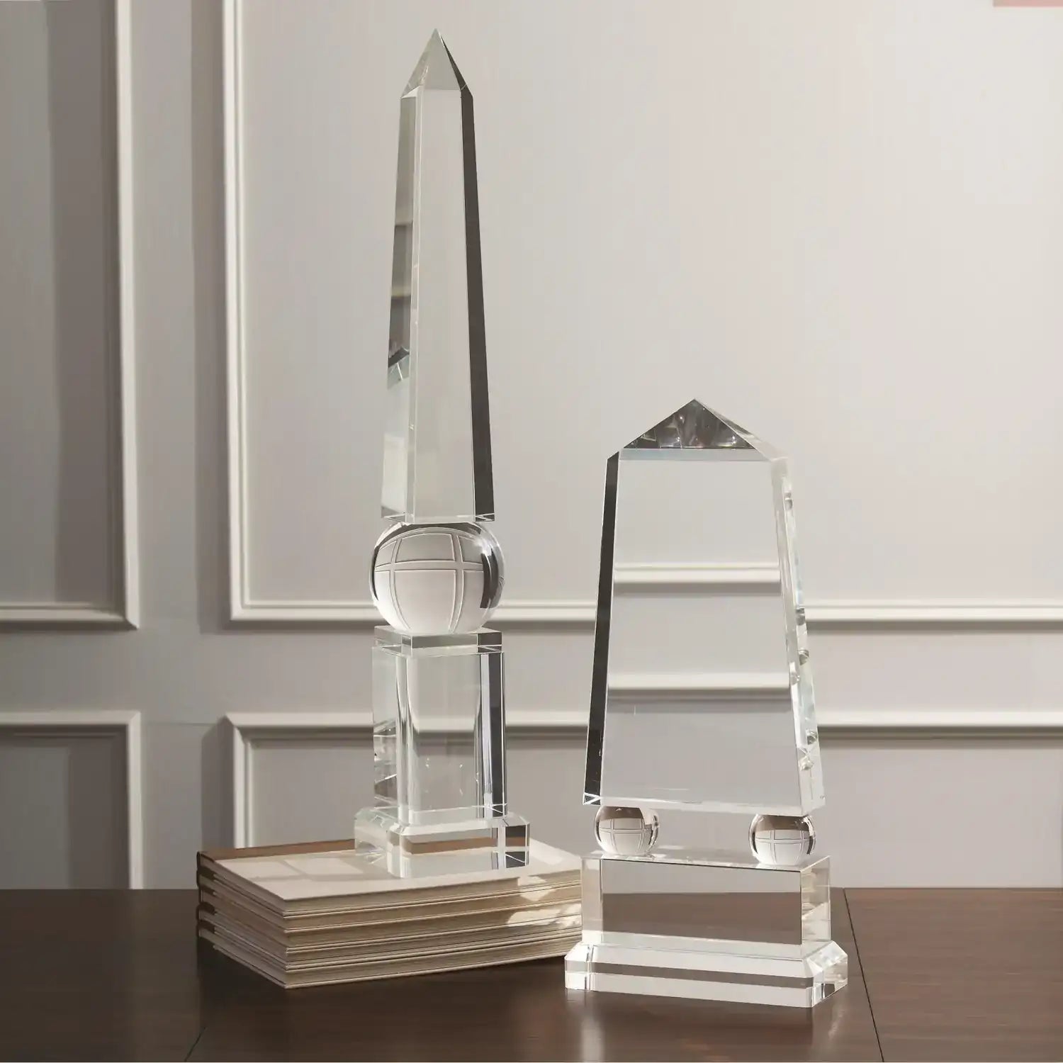 GLOBAL VIEWS CRYSTAL OBELISK - Decorative Accents