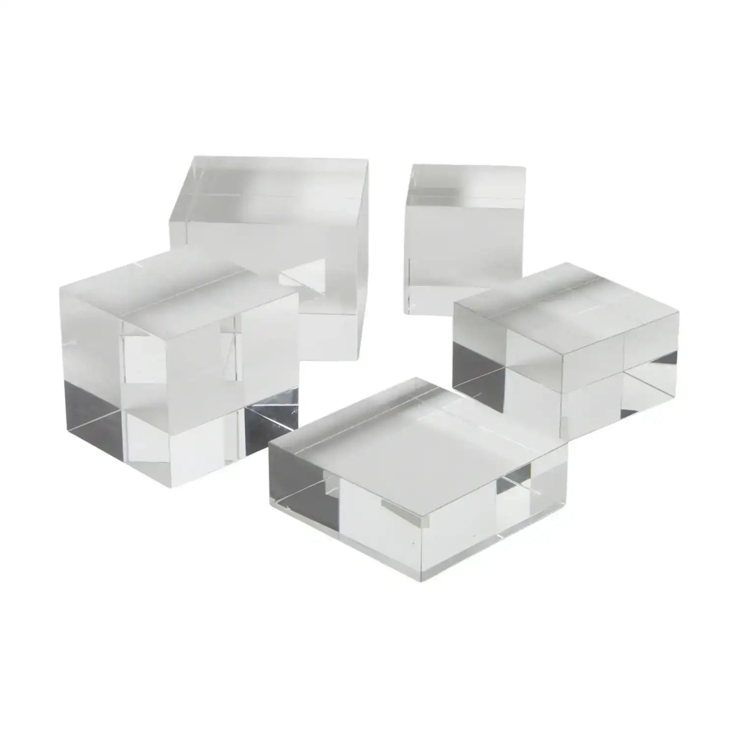 GLOBAL VIEWS CRYSTAL CUBE RISER - Decorative Accents