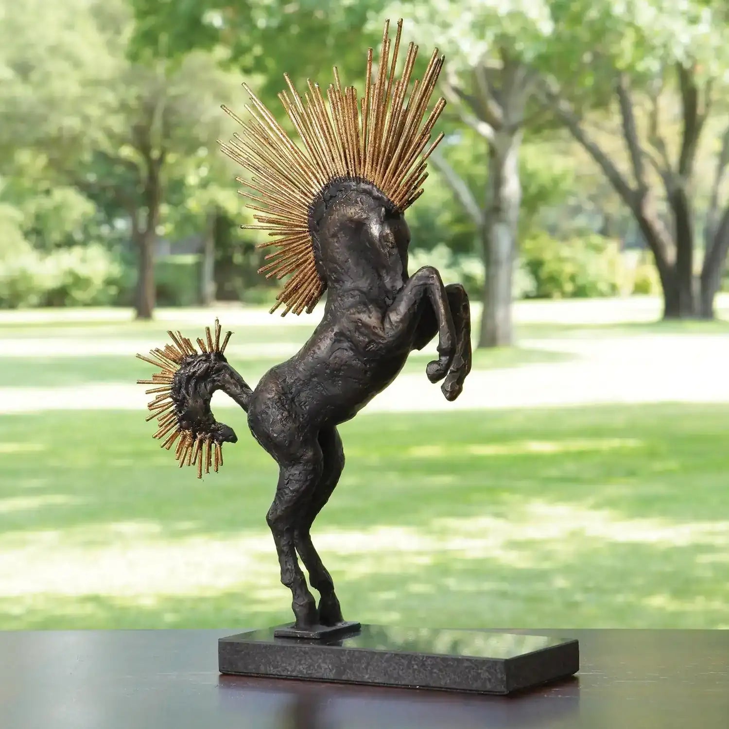 GLOBAL VIEWS MOHAWK STALLION - Decorative Accents