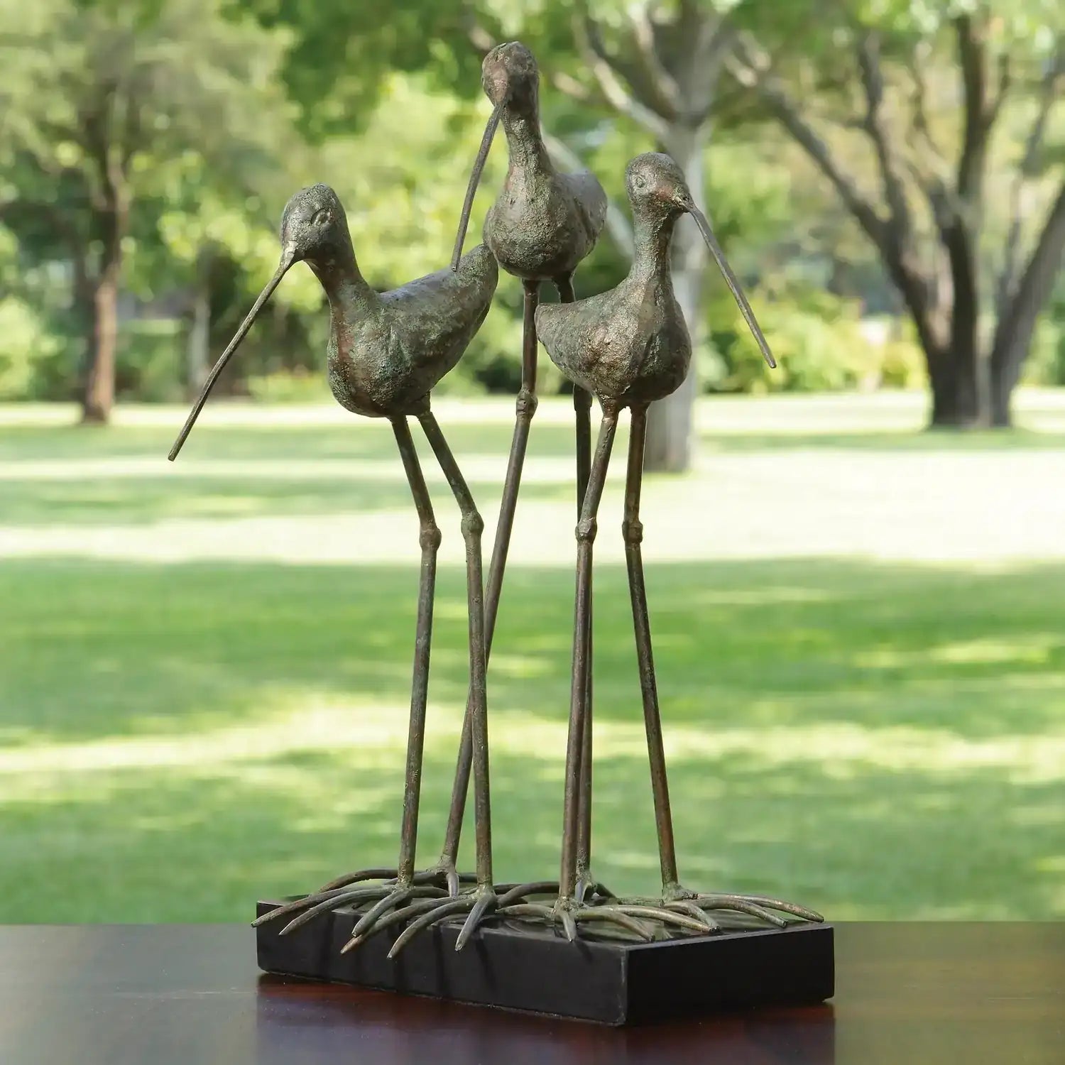 GLOBAL VIEWS SANDHILL CRANES - Decorative Accents