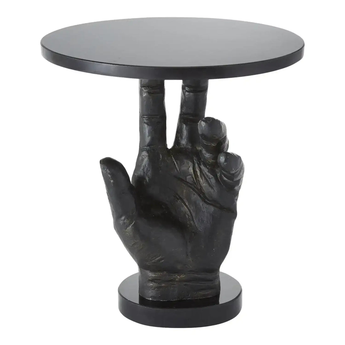 GLOBAL VIEWS HAND TABLE - Side