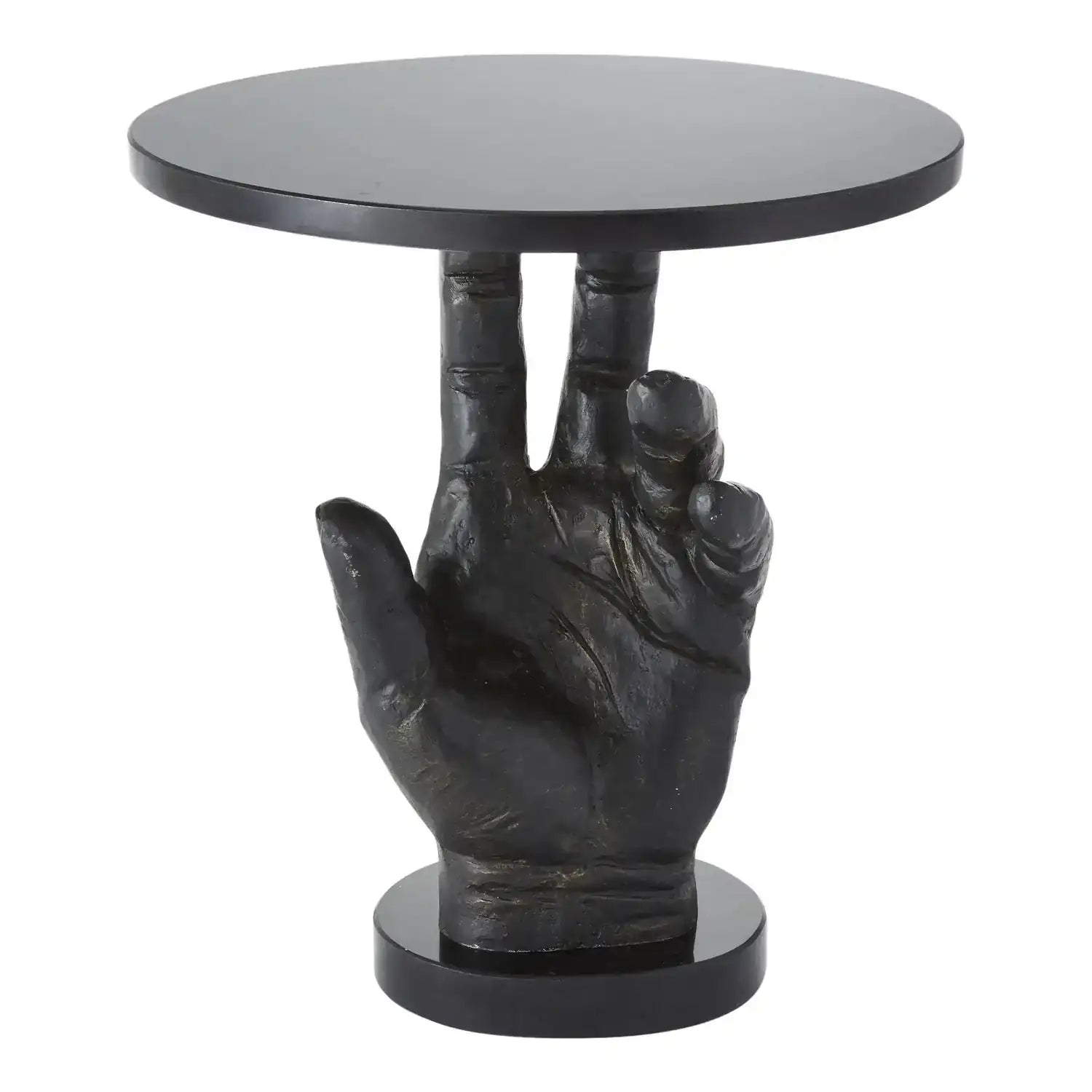 GLOBAL VIEWS HAND TABLE - Side