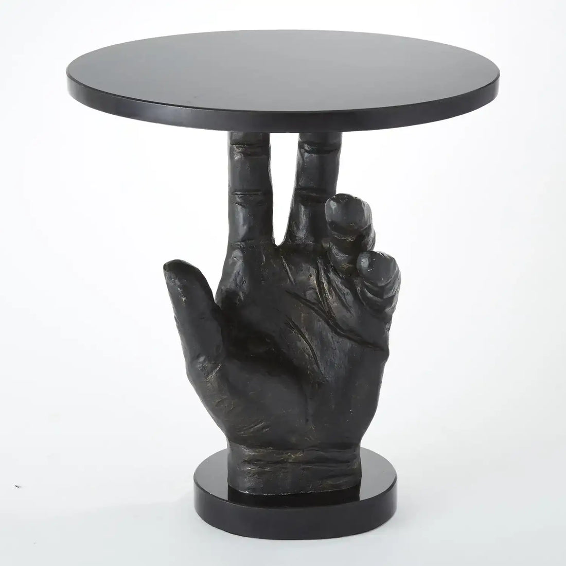 GLOBAL VIEWS HAND TABLE - Side