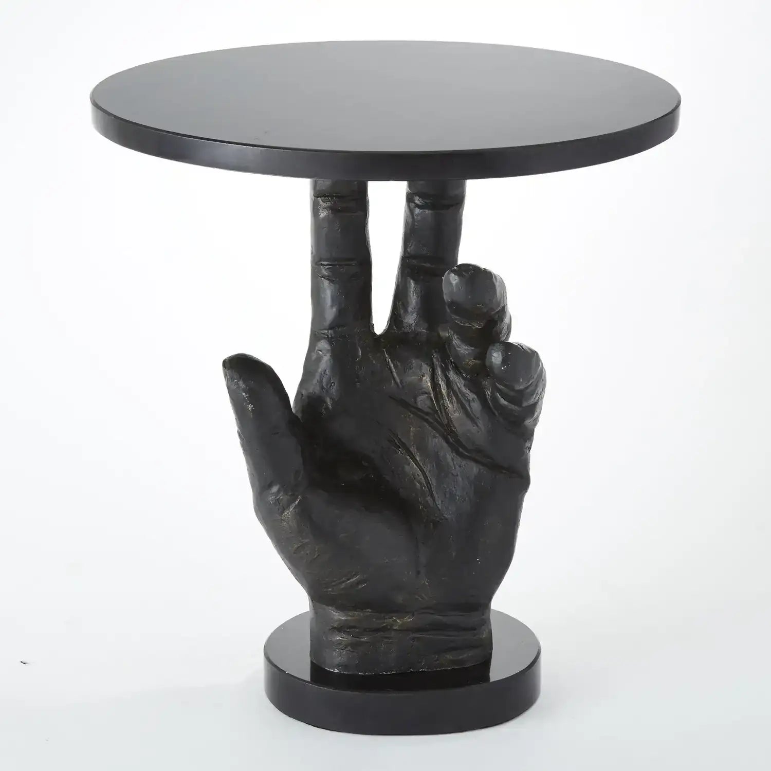 GLOBAL VIEWS HAND TABLE - Side